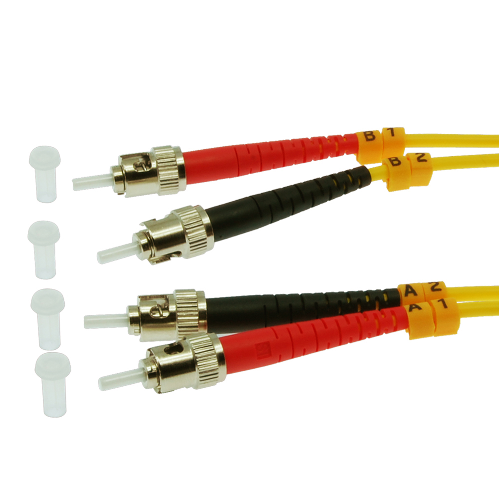 3m ST/UPC-ST/UPC Singlemode Duplex Fiber Optic Patch Cable - Bestlink ...